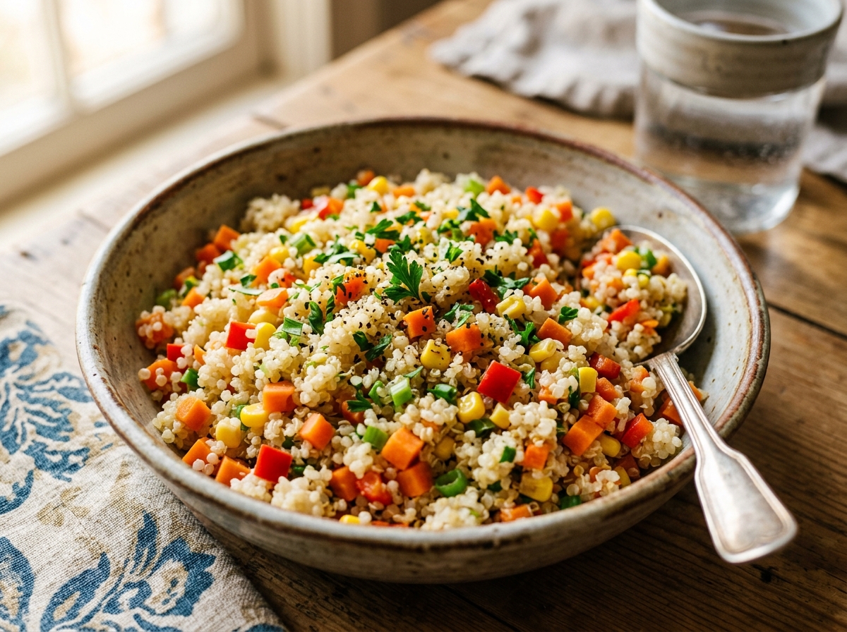 Quinua con Verduras